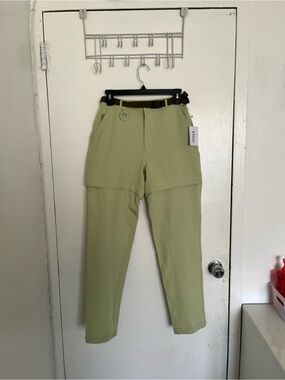 Stoic Light Green Women's Convertible Track Pants